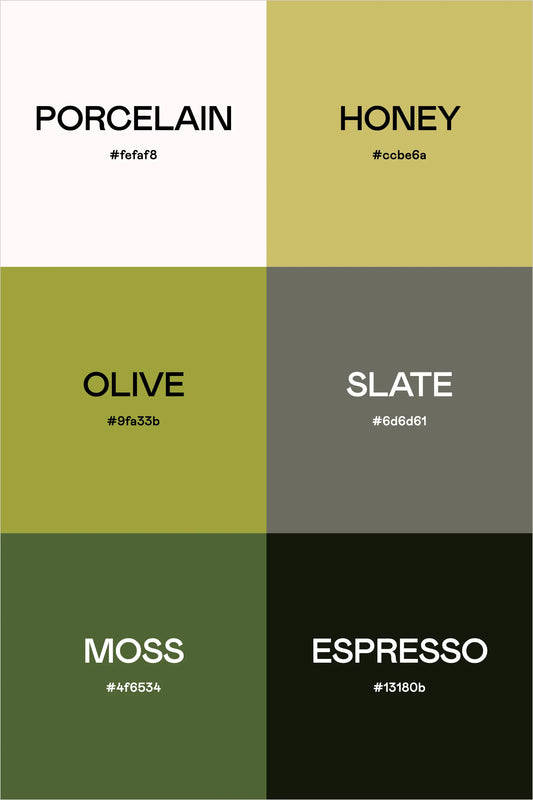 Color Palette: Avocado Toast