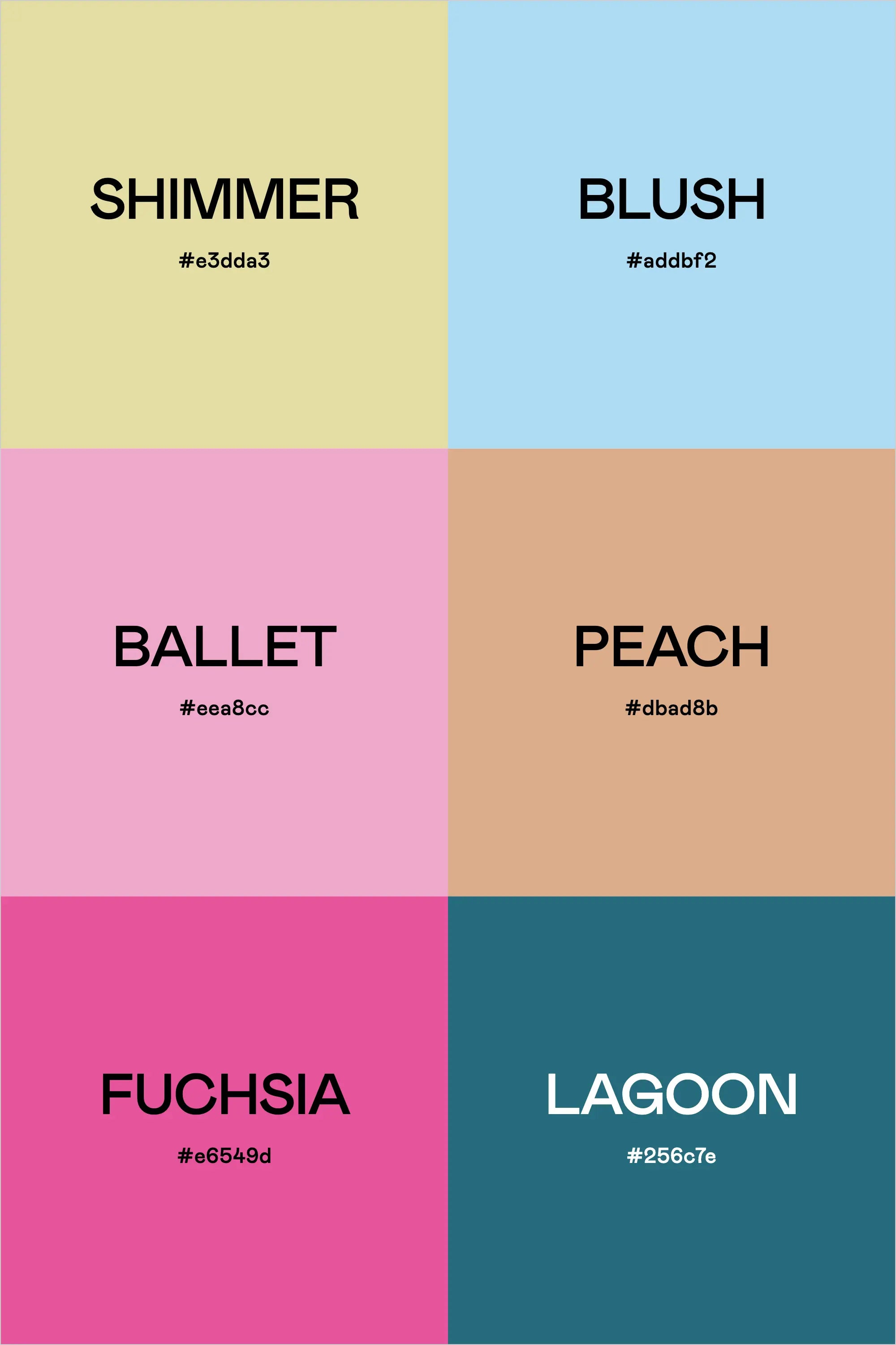 Color Palette: Barbie