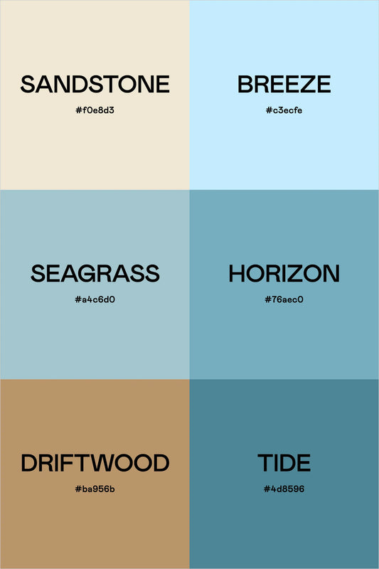 Color Palette: Beach Day
