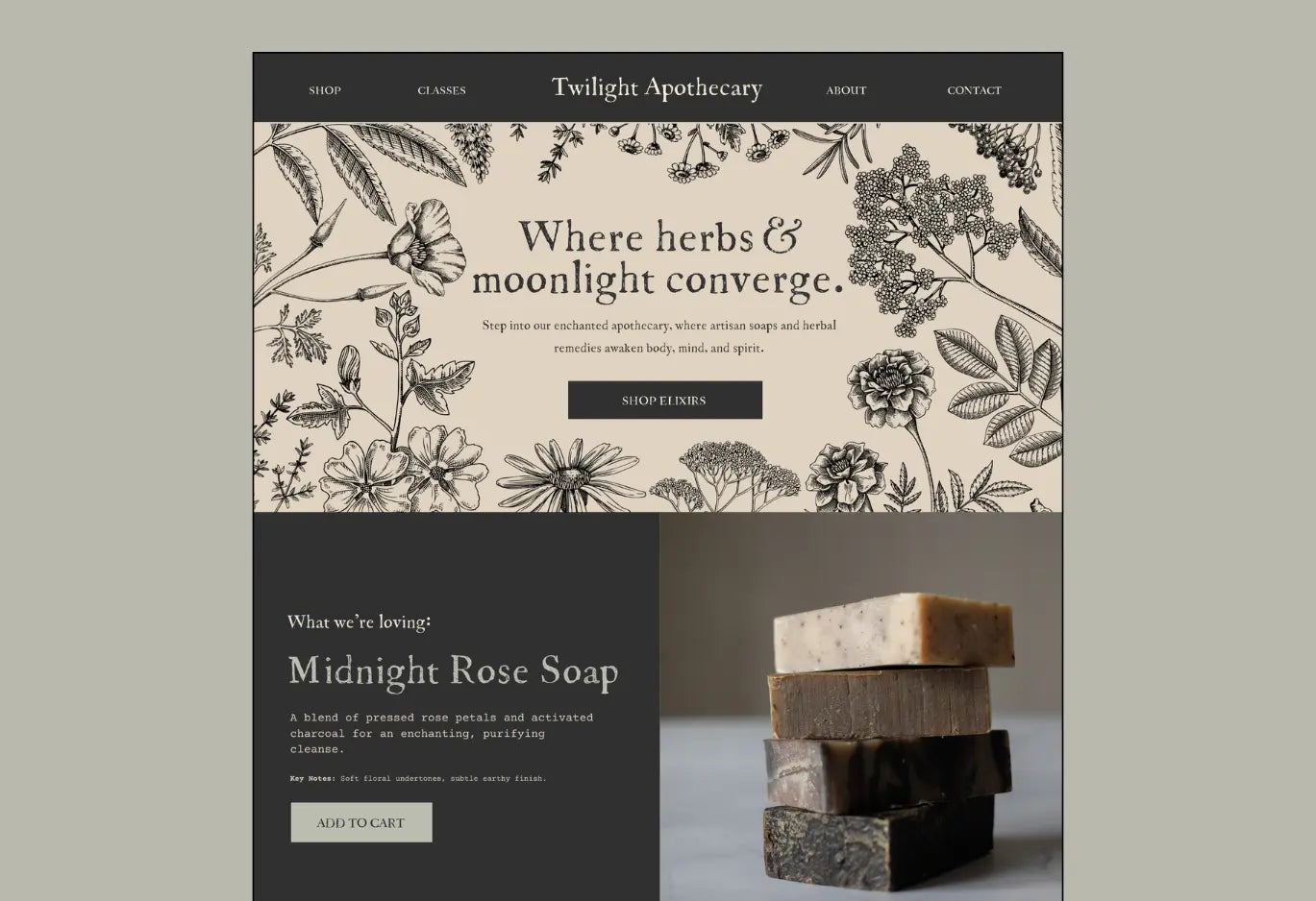 Brand in a Box: Twilight Apothecary