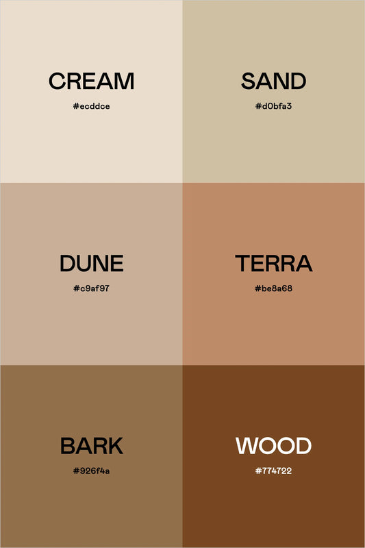 Color Palette: Coconut