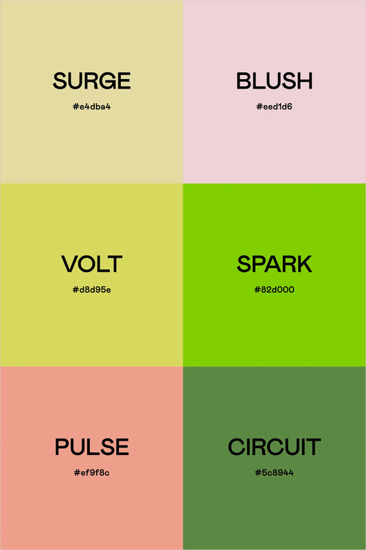 Color Palette: Electric Lime
