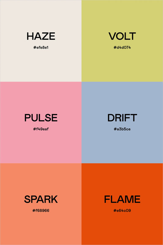 Color Palette: Electrifying Neon