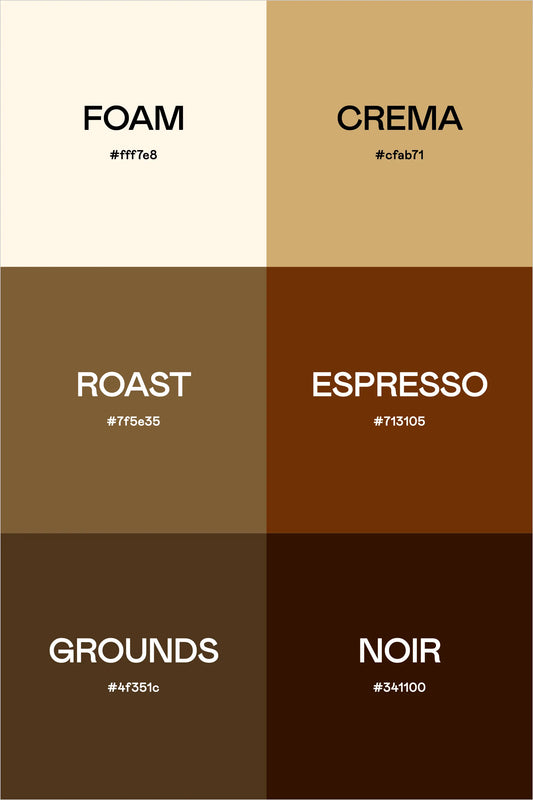 Color Palette: Espresso Martini