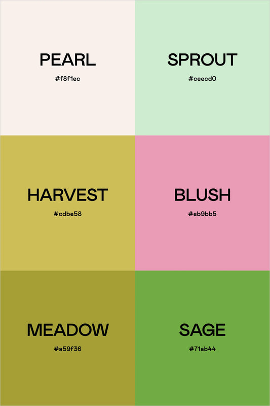 Color Palette: Green Garden