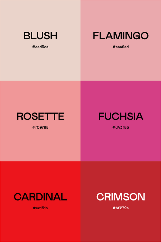 Color Palette: Galentine's Day