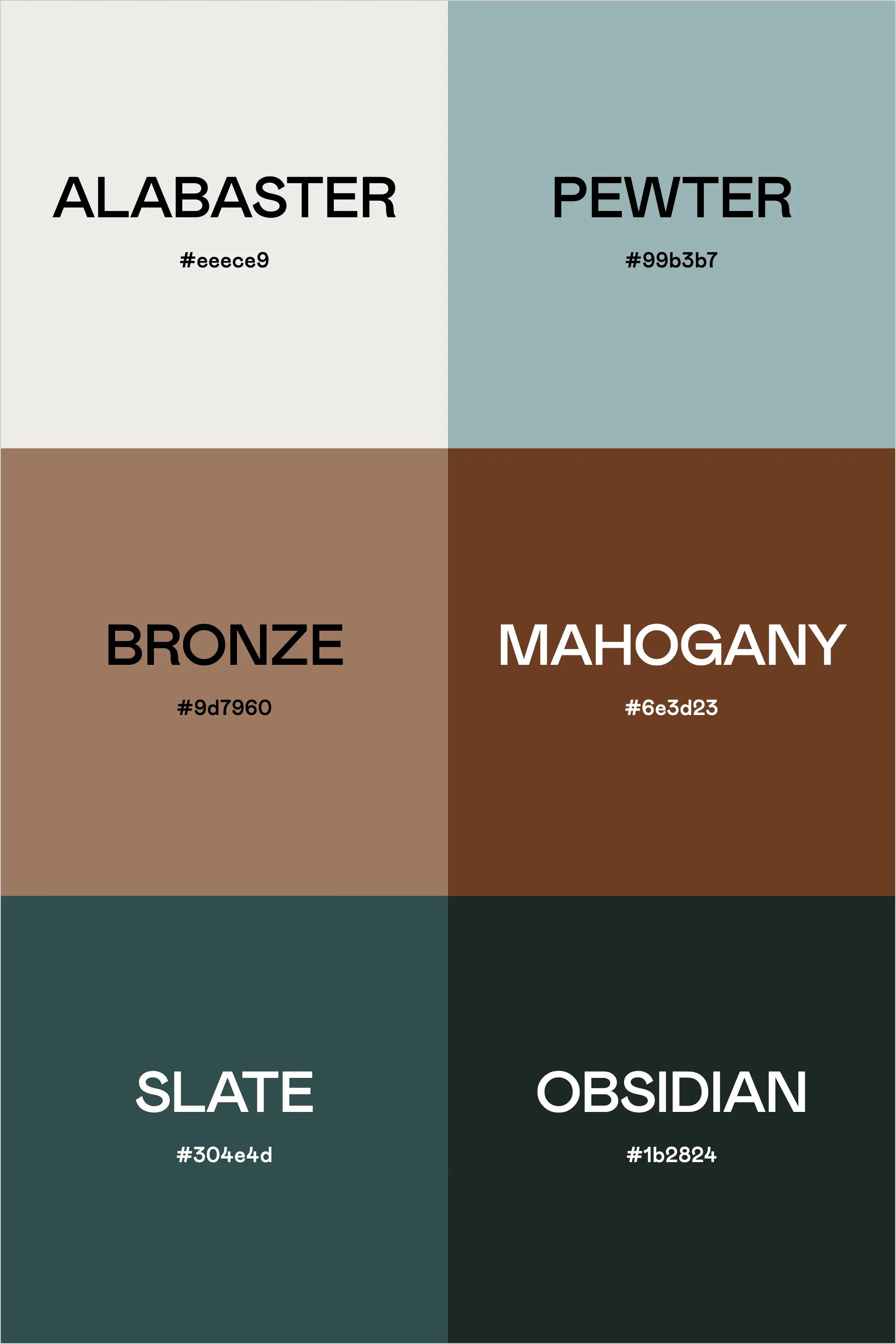 Color Palette: Luxe & Elegant