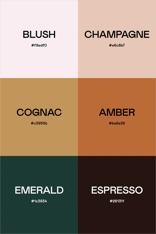 Color Palette: Luxe & Elegant