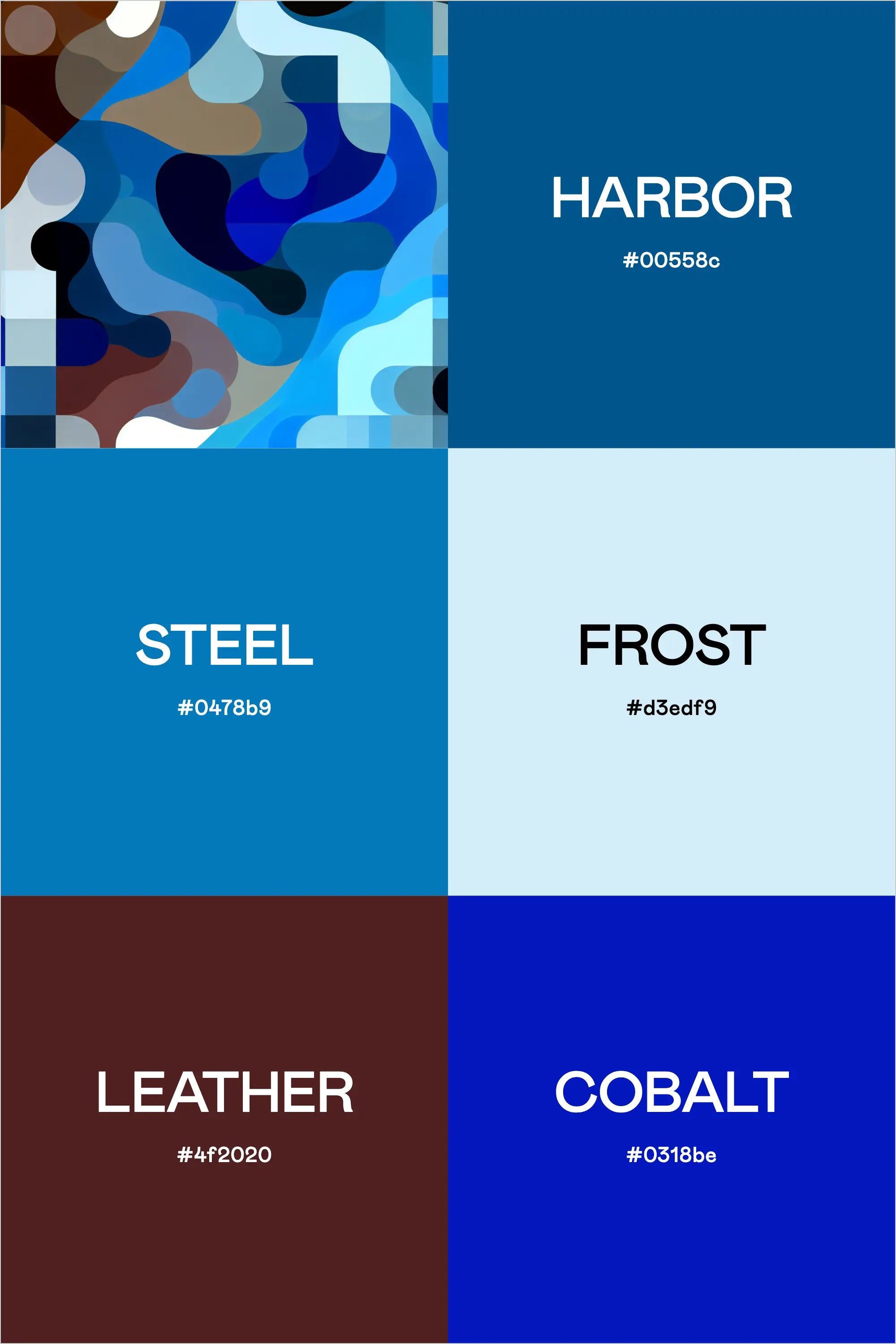 Nautical Nights: A Cool-Toned Professional Palette for Modern Brands