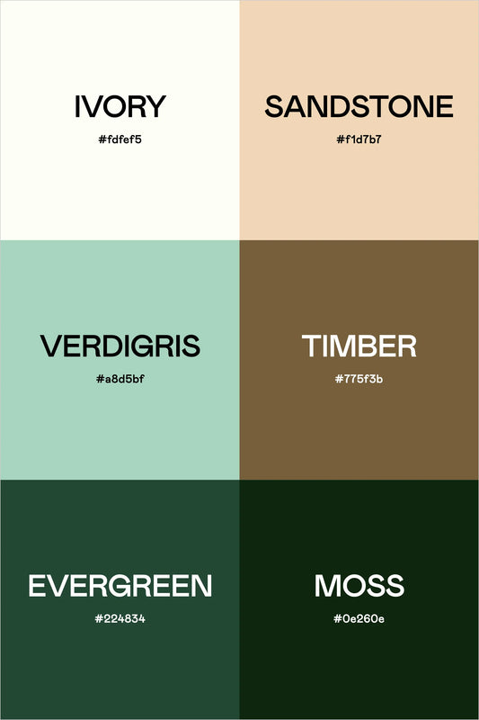 Color Palette: Moody Emerald