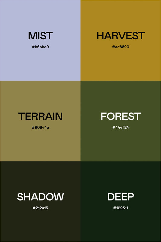 Color Palette: Olive Green