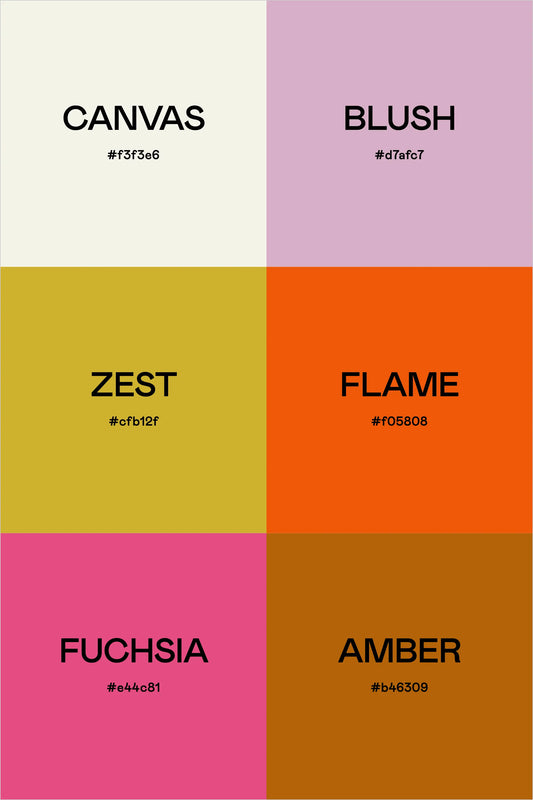 Color Palette: Bright & Colorful