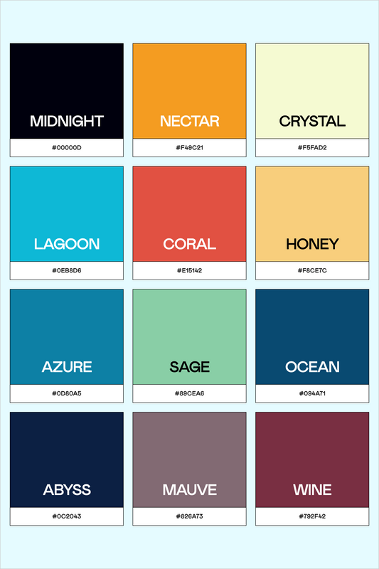 Coastal Elegance: A Nature-Inspired Expanded Color Palette