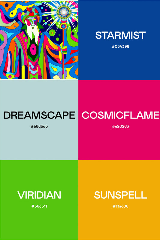 Psychedelic Wizard: When Magic Meets Modern Color Theory