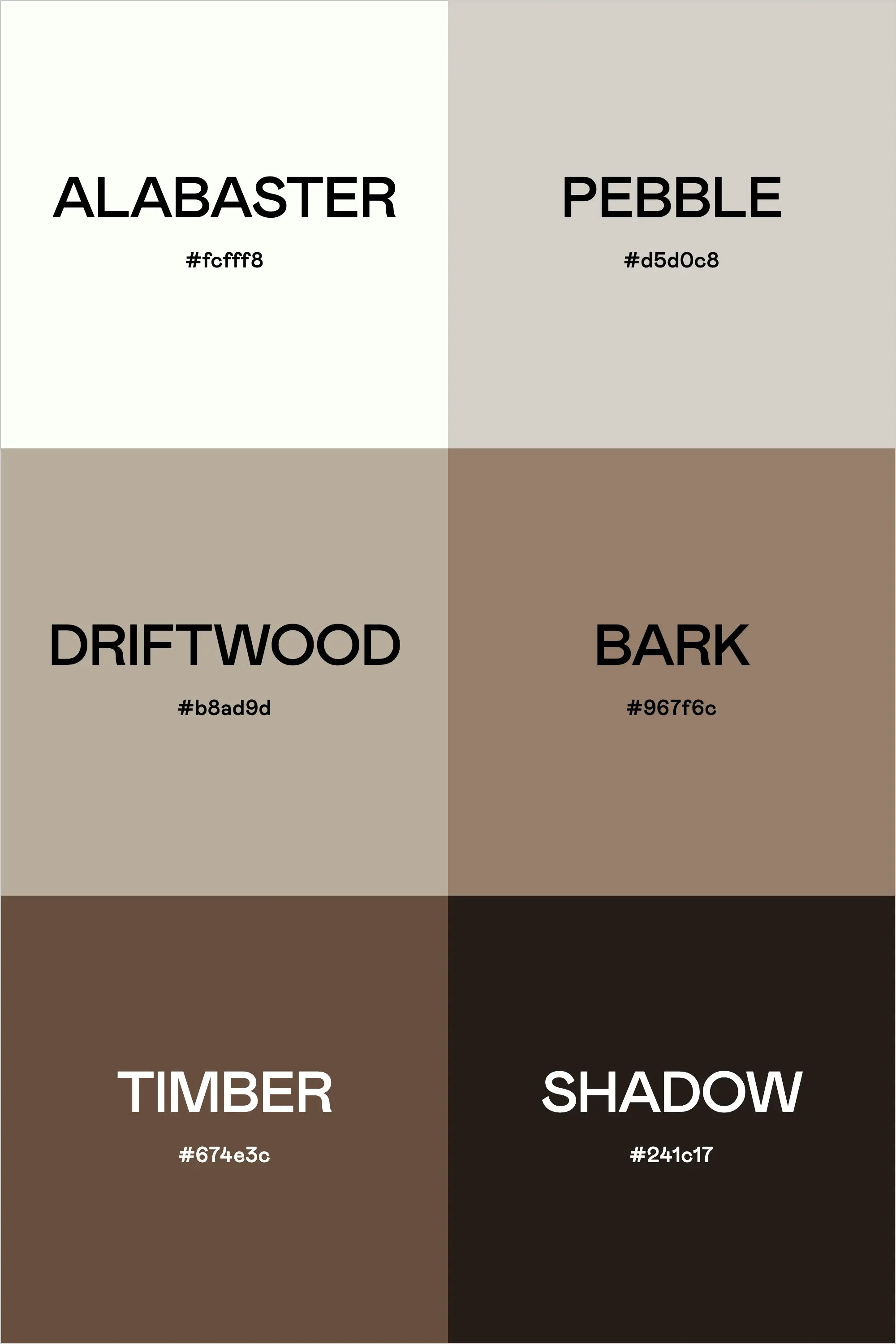 Color Palette: Scandinavian Neutrals