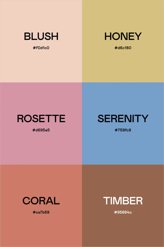 Color Palette: Soft Pastels