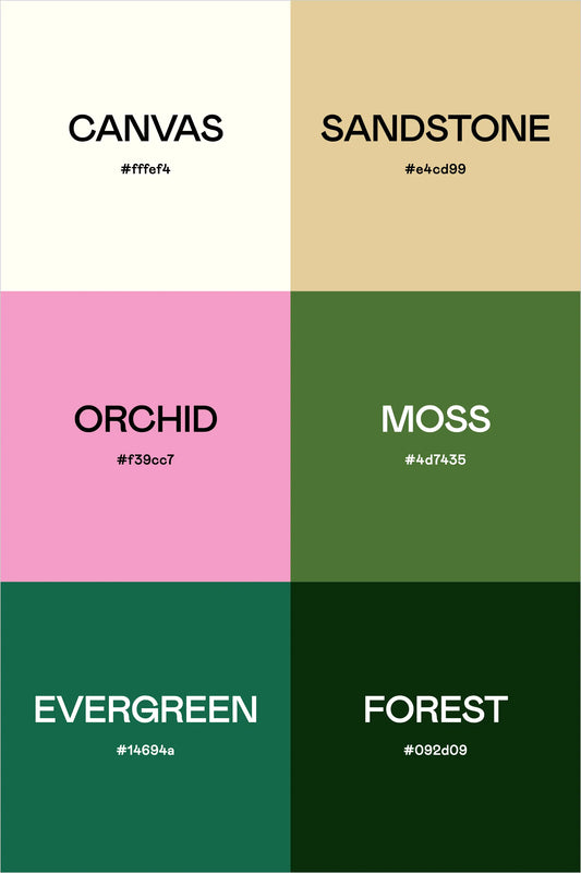 Color Palette: Urban Jungle
