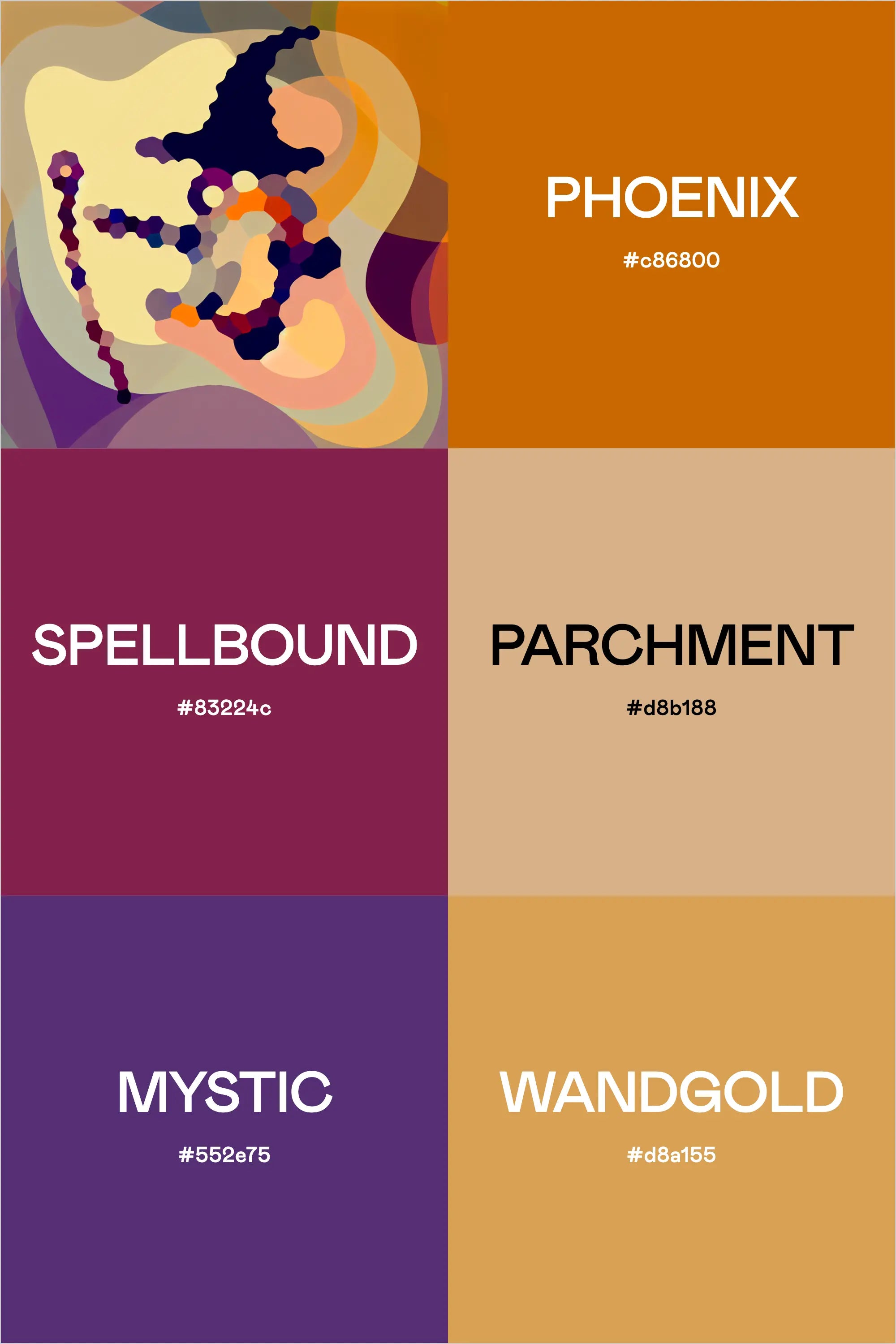 Magical Modernity: A Spellbinding Palette for Enchanted Brands