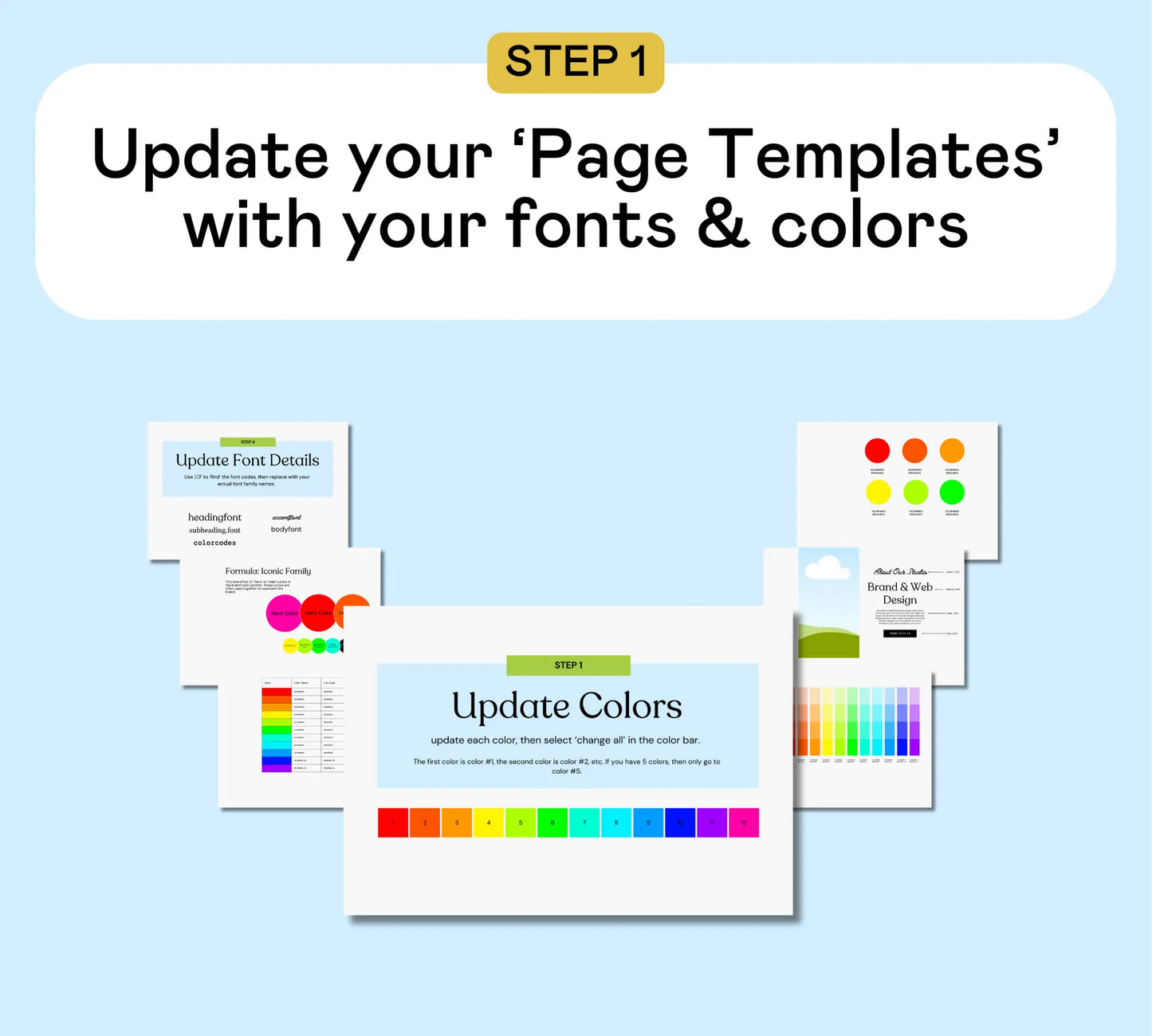 Brand Guideline Builder The Color Palette Studio