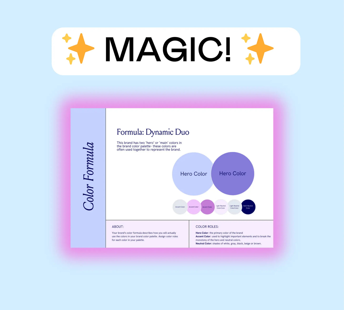 Brand Guideline Builder The Color Palette Studio