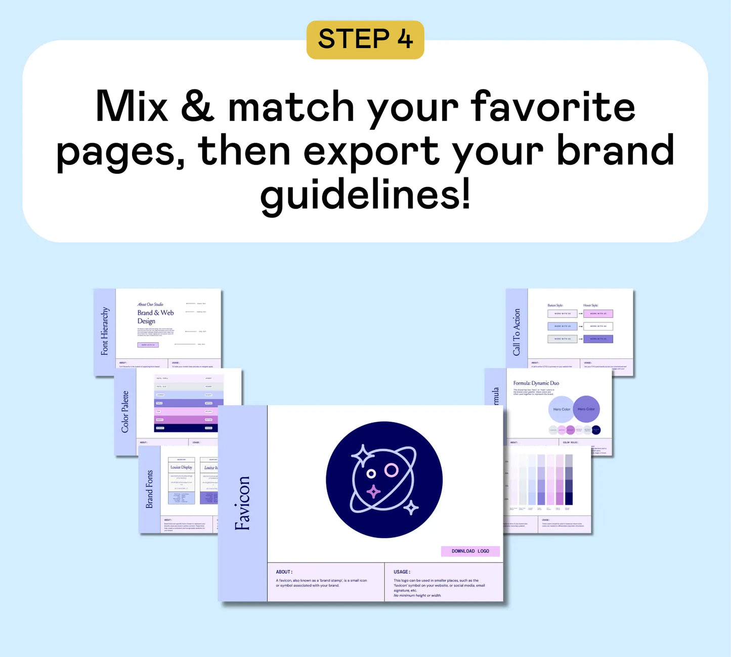 Brand Guideline Builder The Color Palette Studio