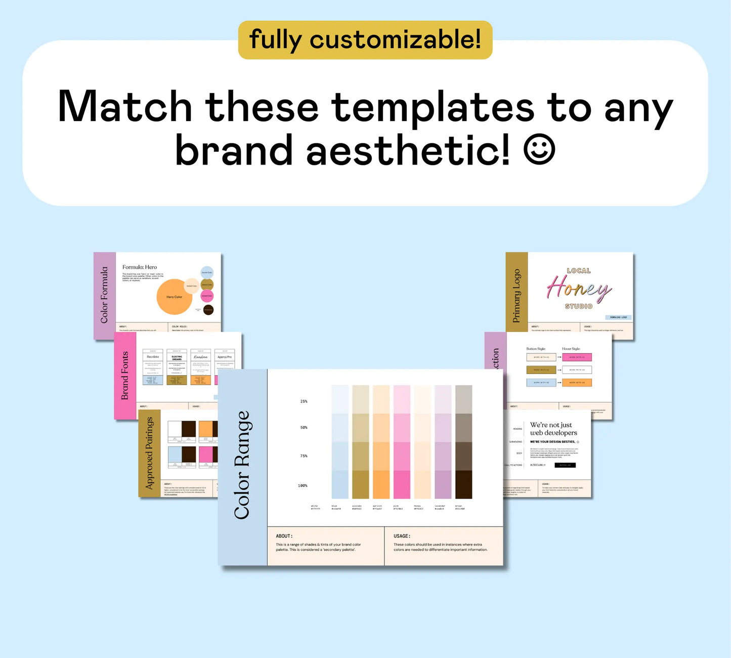 Brand Guideline Builder The Color Palette Studio