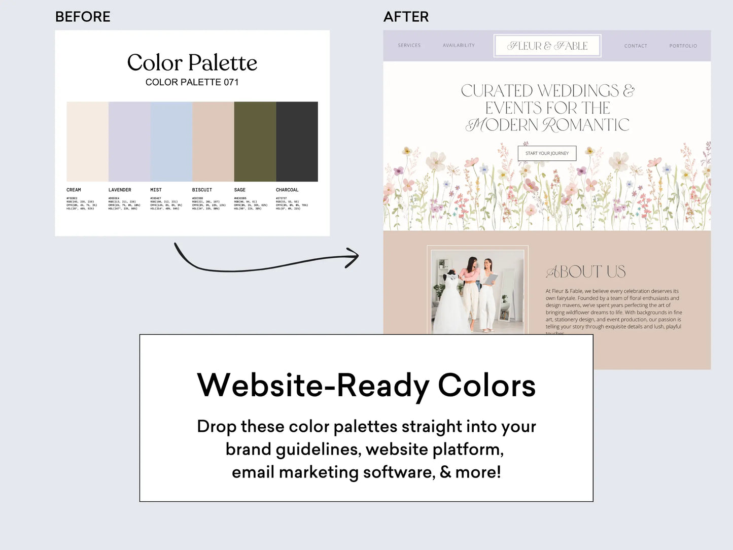 Color Palette Kit The Color Palette Studio
