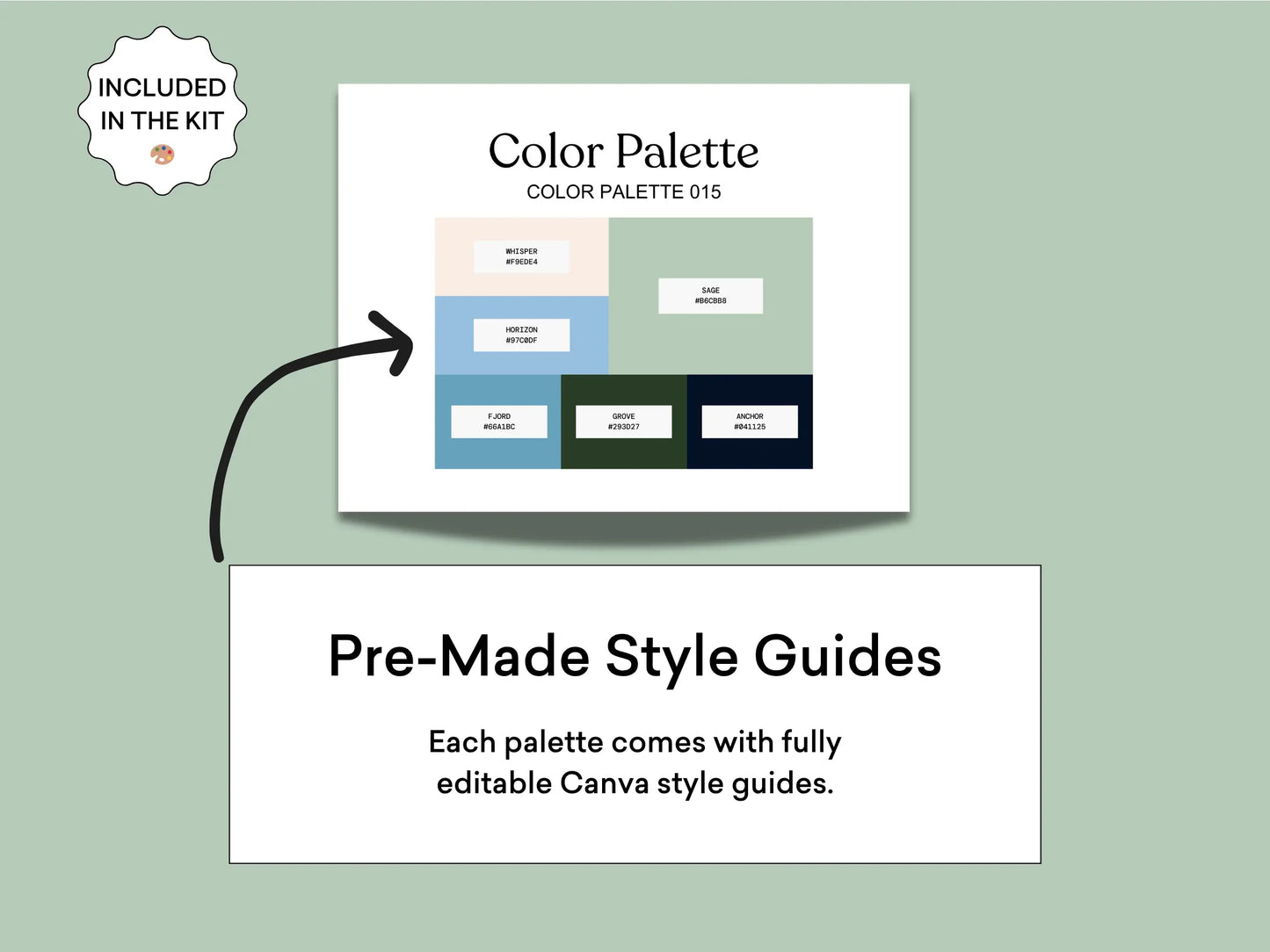 Color Palette Kit The Color Palette Studio