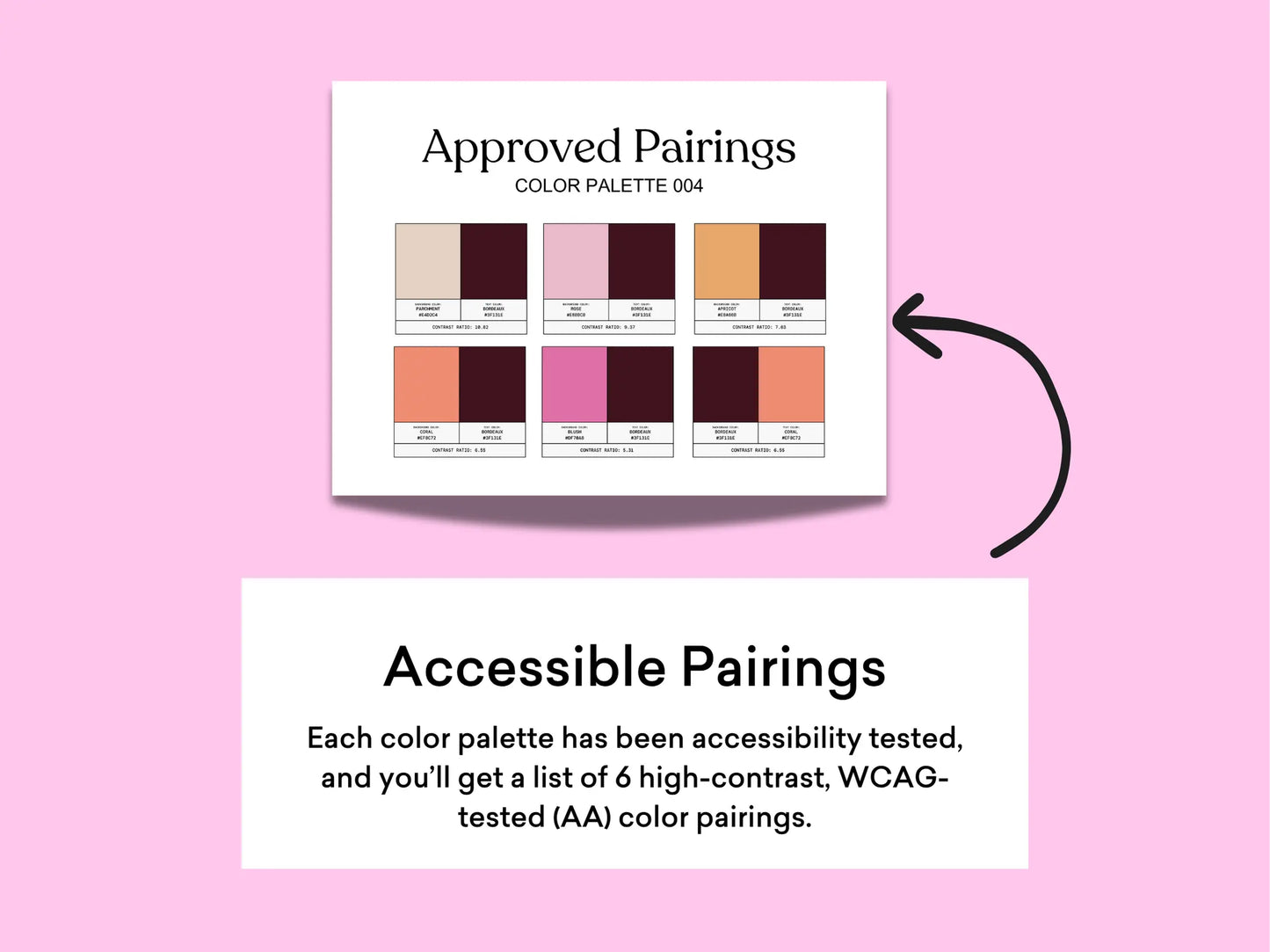 Pink Color Palette Kit - The Color Palette Studio