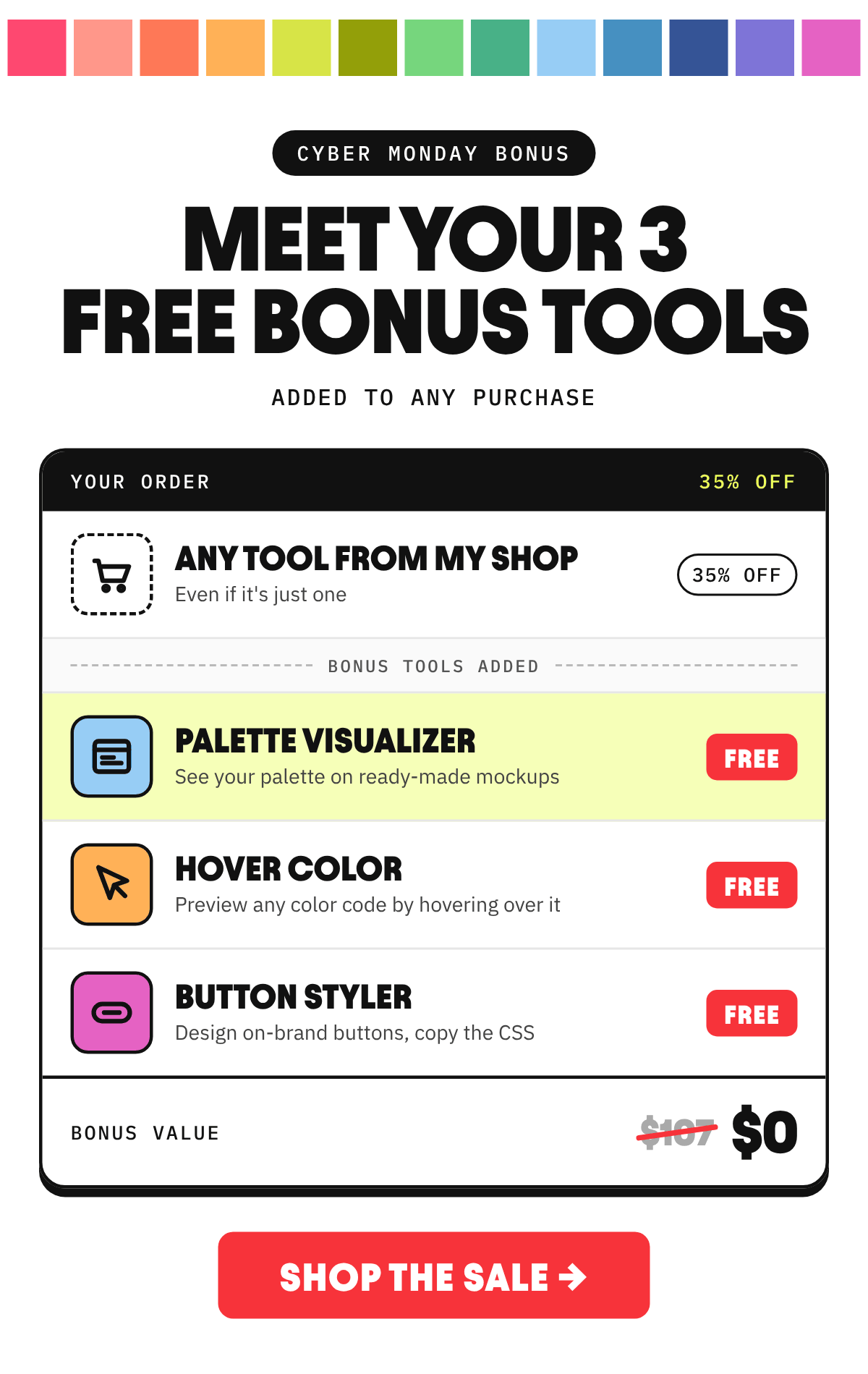 FREE BONUS: 2027 Unreleased Tools
