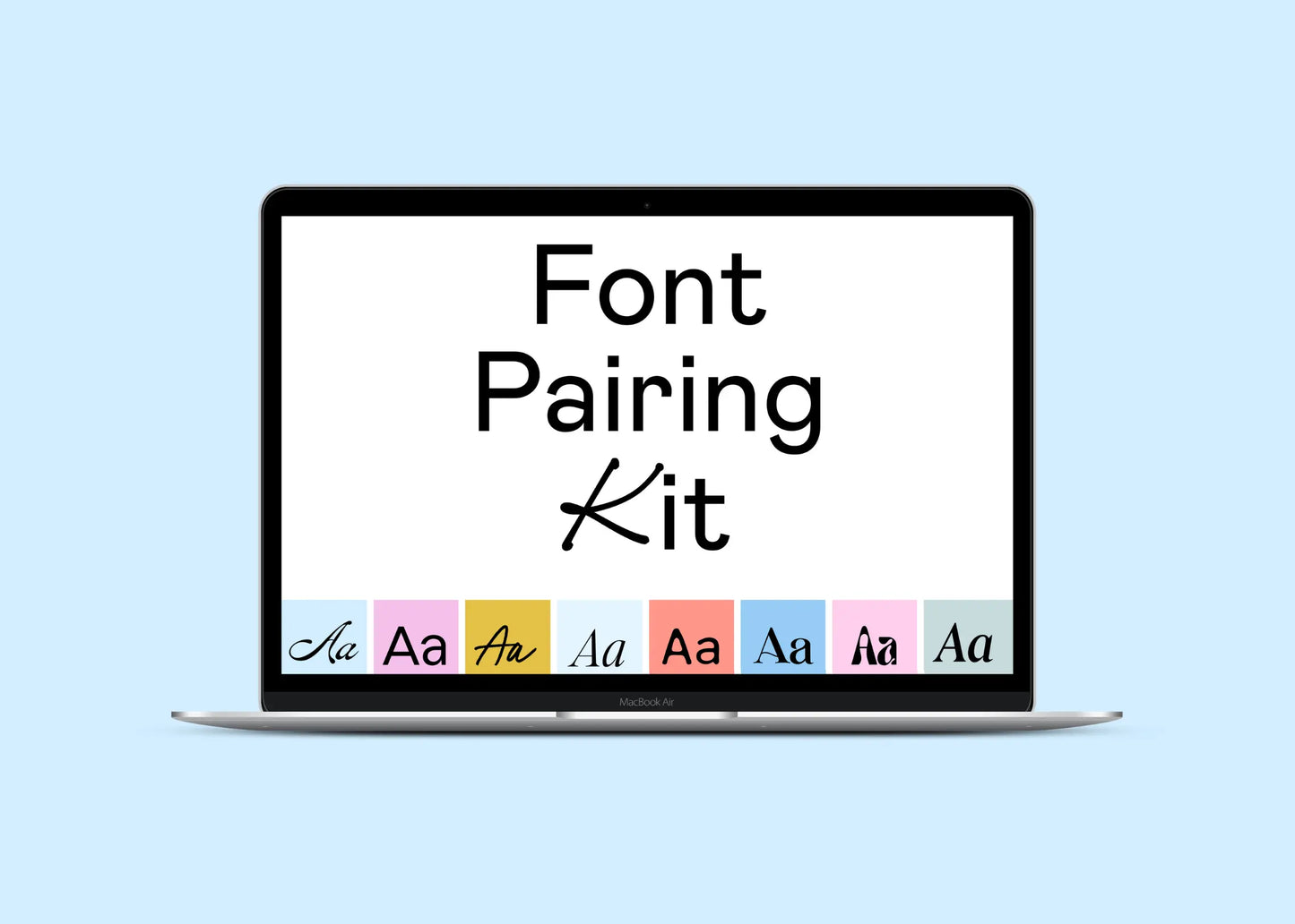 Font Pairing Kit The Color Palette Studio