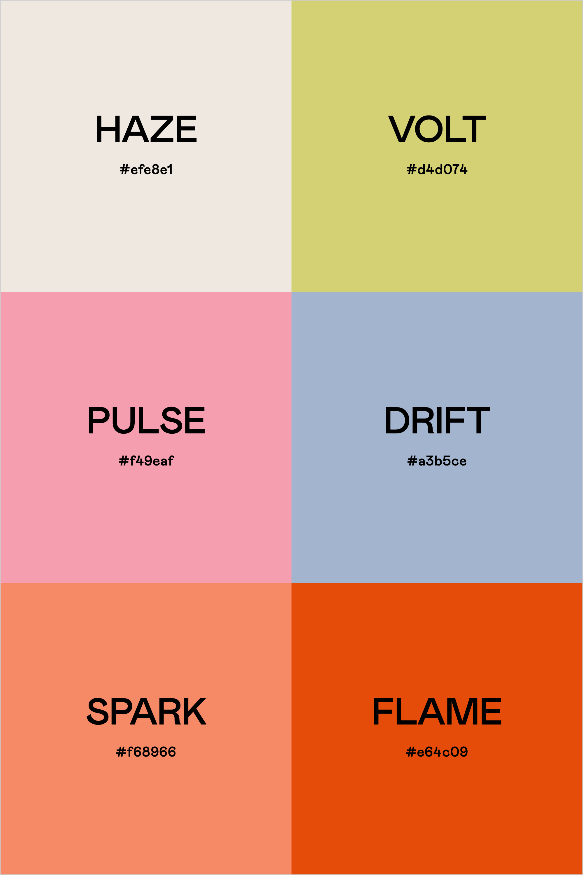 Color Palette: Electrifying Neon