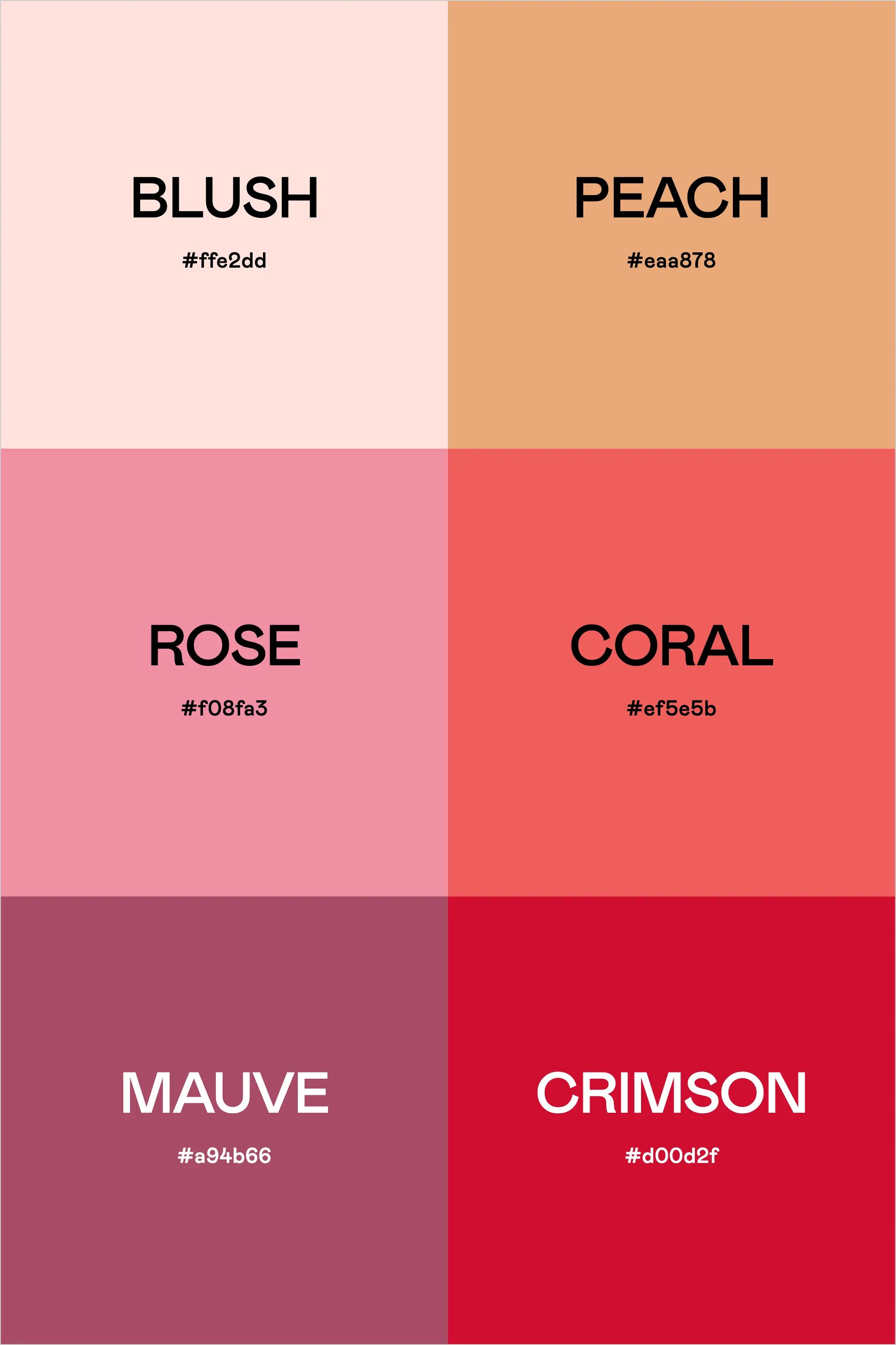 Color Palette: Fresh Bouquet