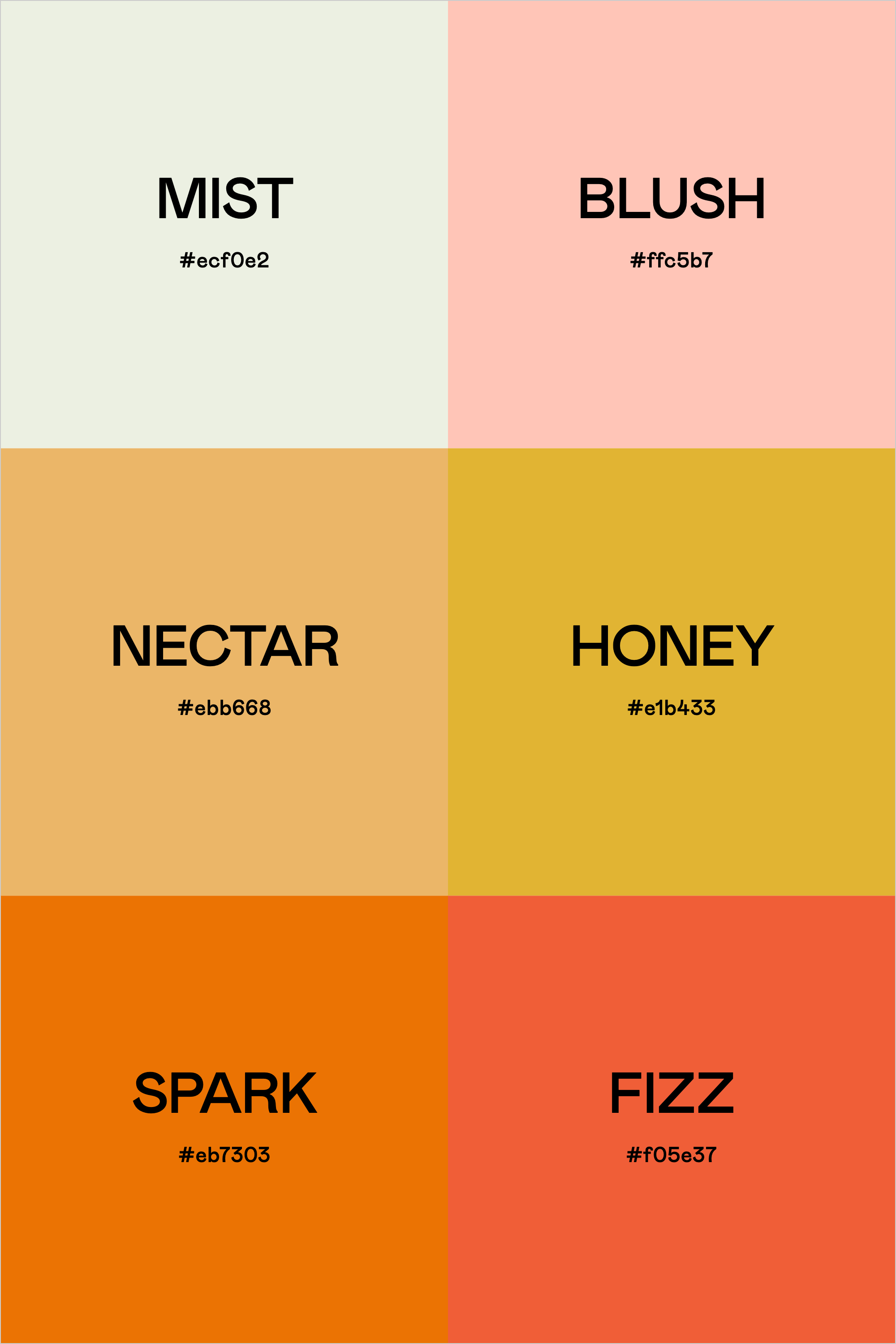 Color Palette: Fruit Punch