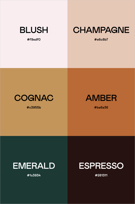 Color Palette: Luxe & Elegant