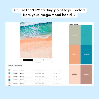 Color Palette Builder DIY colors from an image