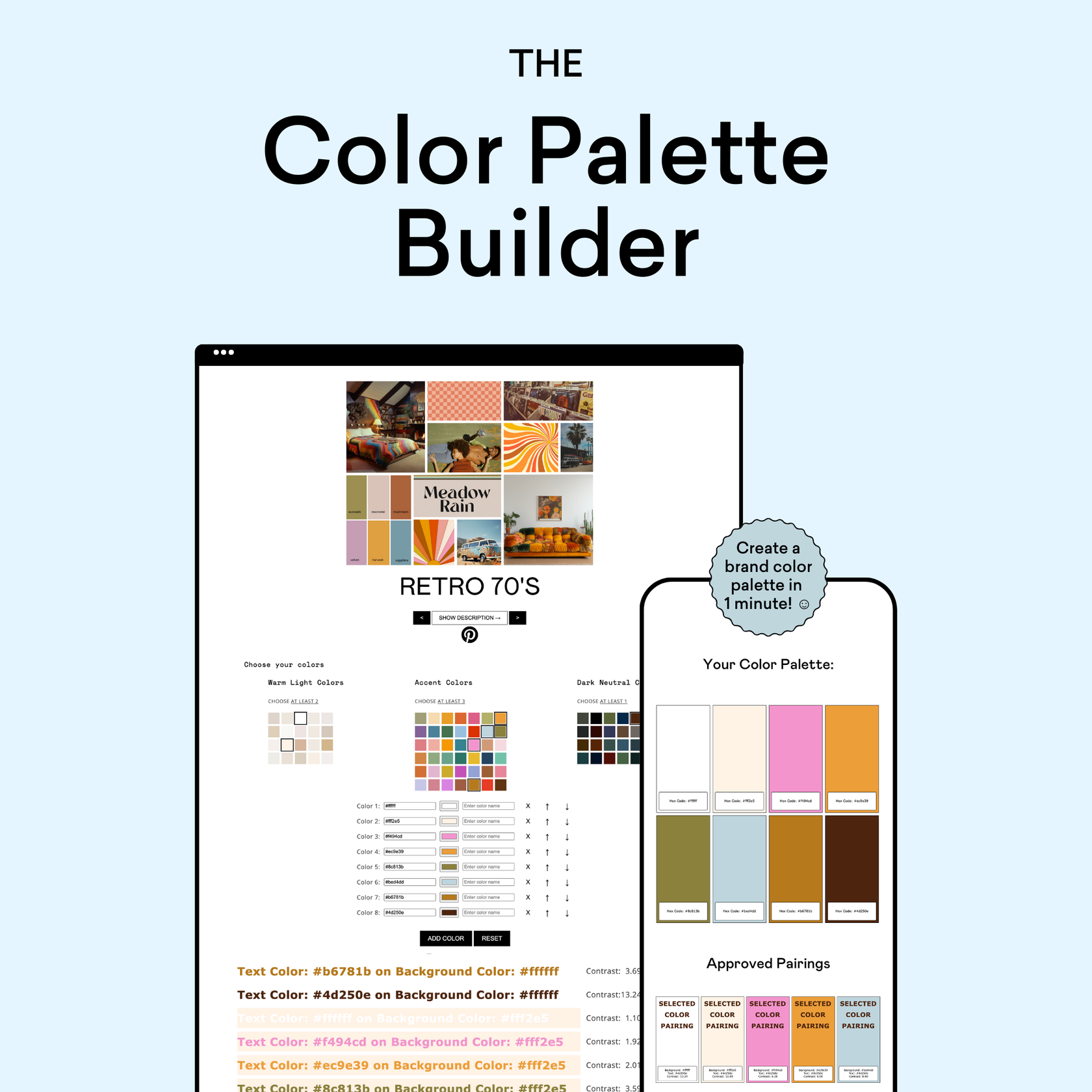 FREE Color Contrast Checker for Designers & Brands π¨ β The Color ...