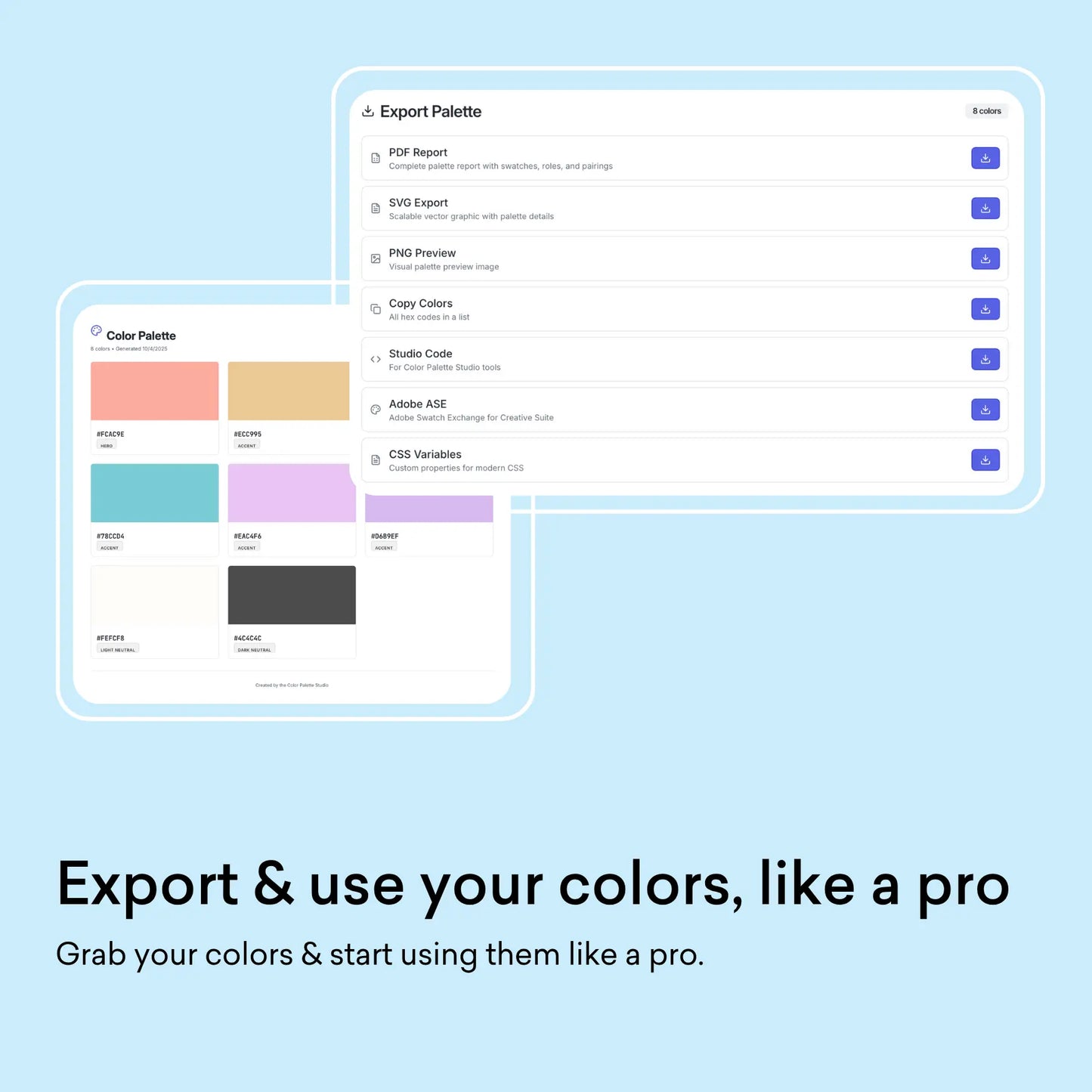 Color Palette Fixer
