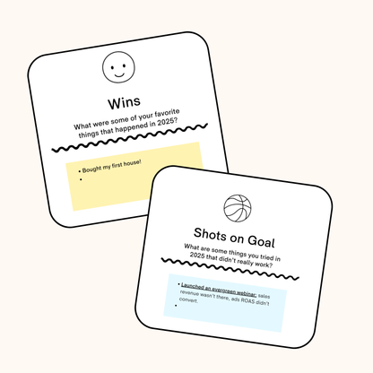 Annual Business Review Template