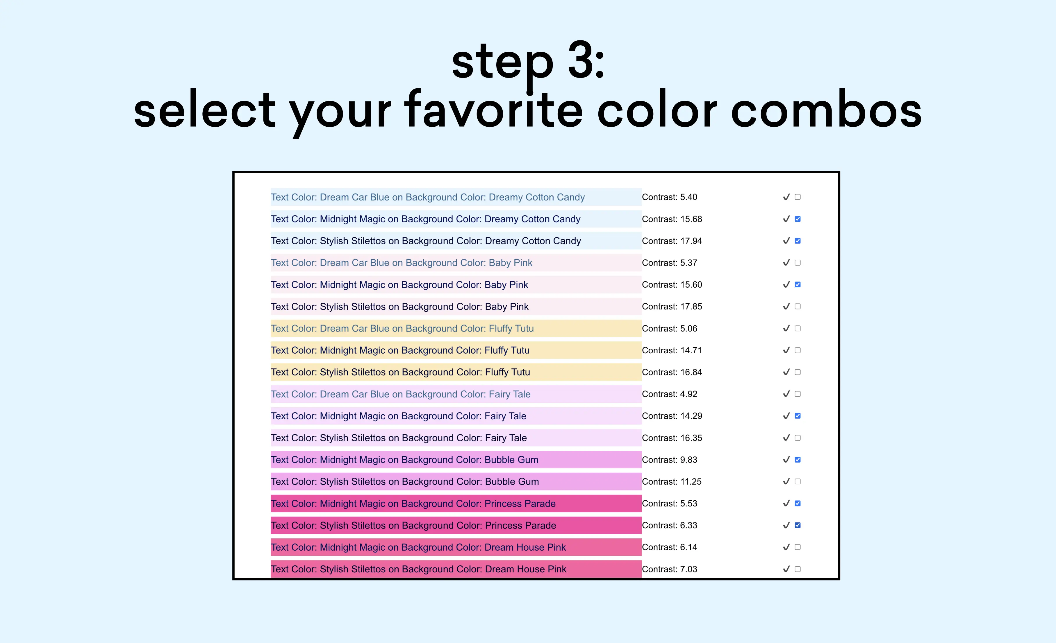 Free Color Contrast Checker – The Color Palette Studio