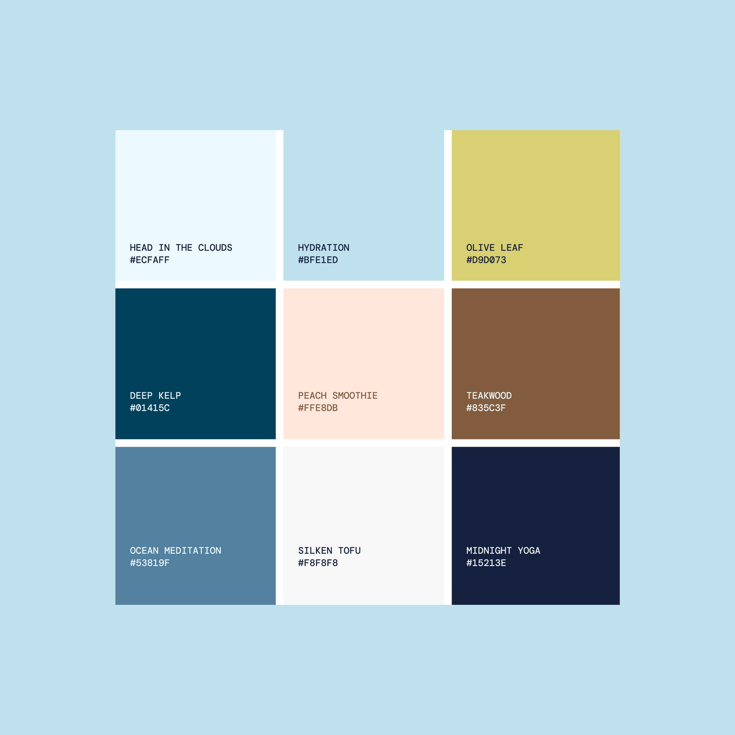Color Palette Style Guides