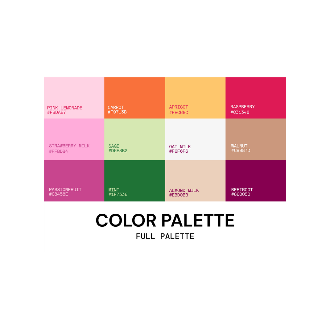 Color Palette Style Guides – The Color Palette Studio