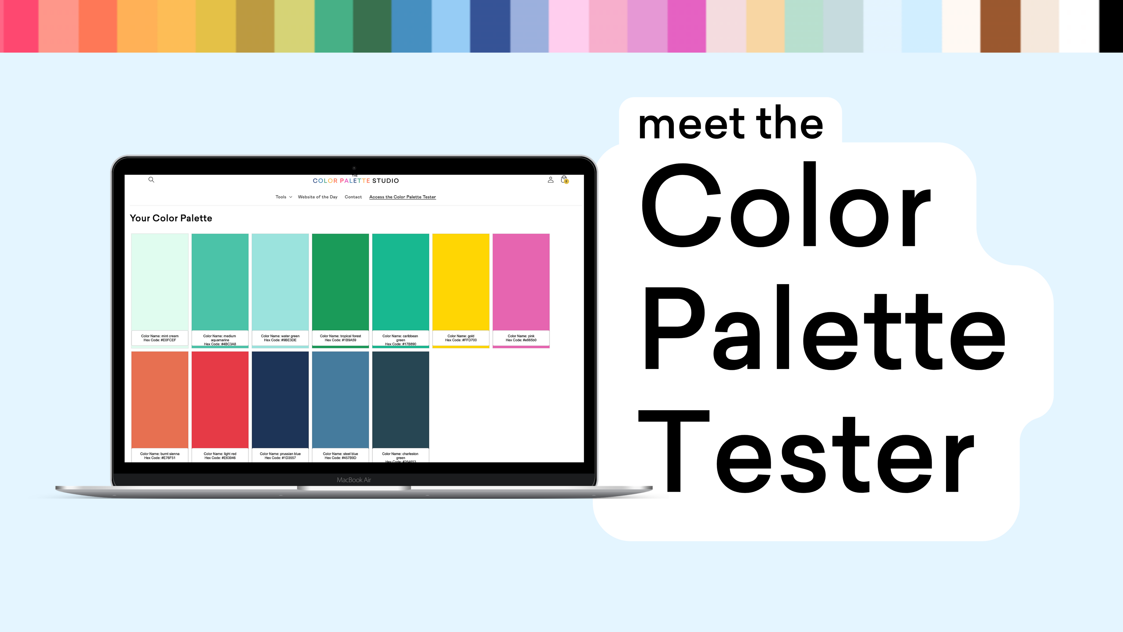 Color palette discount online